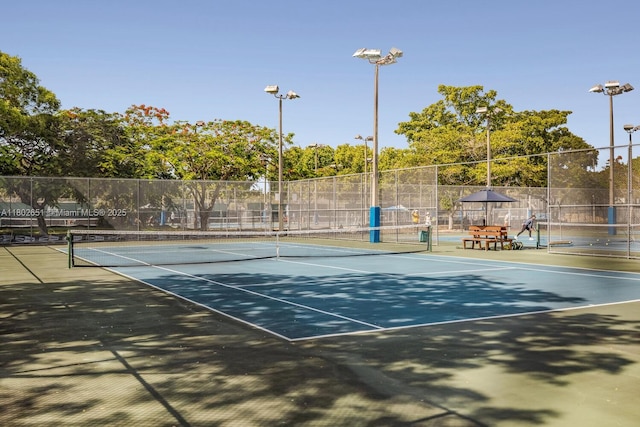 7921 SW 100th St, Miami, FL 33156 - view of tennis court featuring community basketball court
