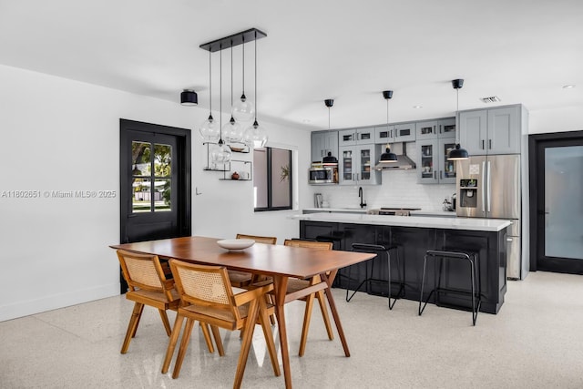 7921 SW 100th St, Miami, FL 33156 - dining area featuring baseboards
