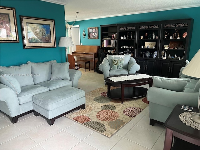 1500 NW 90th Way, Plantation, FL 33322 - tiled living area with crown molding
