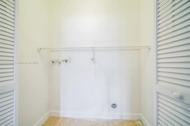 3223 SE 2nd Dr, Homestead, FL 33033 - laundry area featuring hookup for an electric dryer and washer hookup