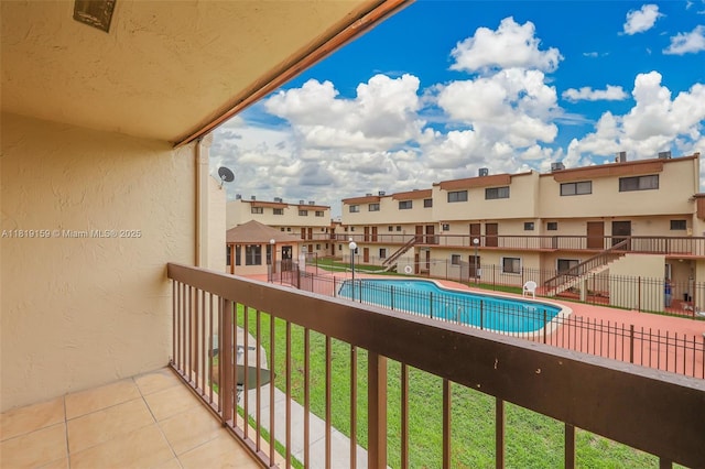 1121 SW 105th Ave Unit 302, Miami, FL 33174 - balcony featuring view of pool