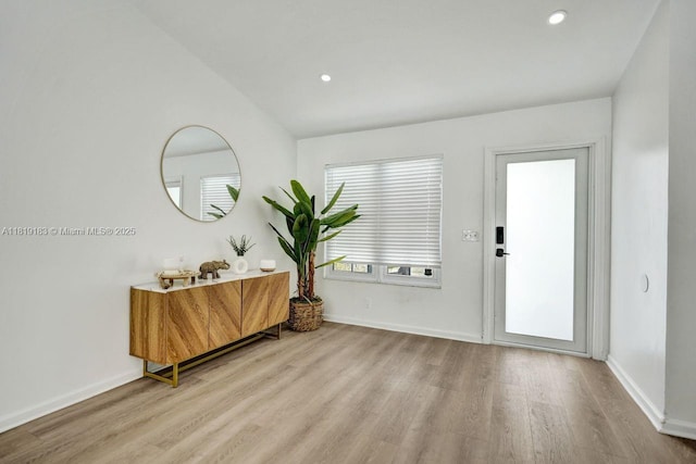18998 Cloud Lake Cir, Boca Raton, FL 33496 - foyer featuring wood finished floors and recessed lighting