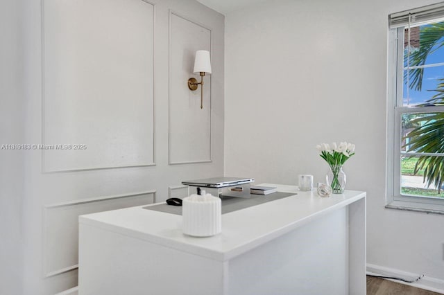 18998 Cloud Lake Cir, Boca Raton, FL 33496 - bathroom with healthy amount of natural light and wood finished floors