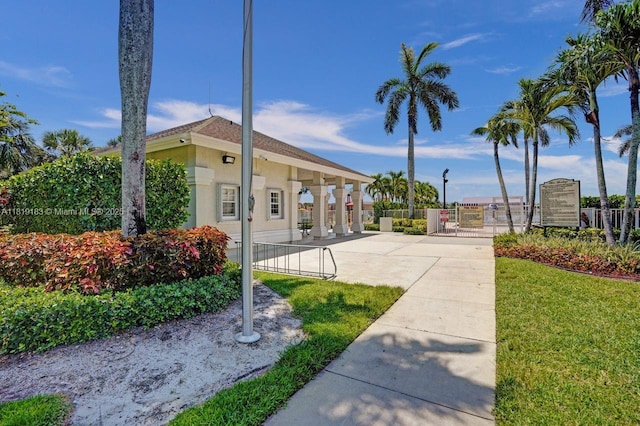 18998 Cloud Lake Cir, Boca Raton, FL 33496 - view of community featuring a gate