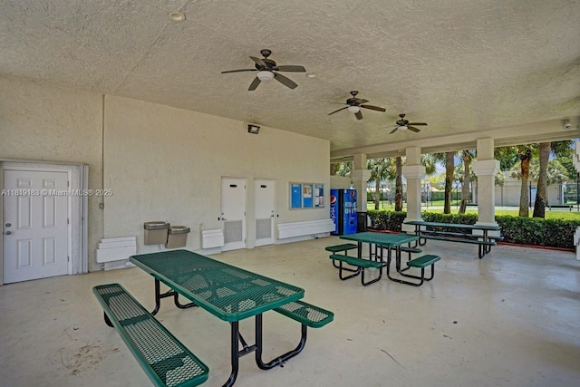 18998 Cloud Lake Cir, Boca Raton, FL 33496 - view of patio / terrace with a ceiling fan