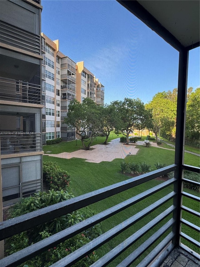 1100 Saint Charles Pl Unit 203, Pembroke Pines, FL 33026 - view of balcony