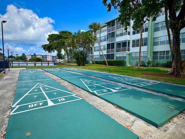 2741 Taft St Unit 410, Hollywood, FL 33020 - view of property's community featuring shuffleboard