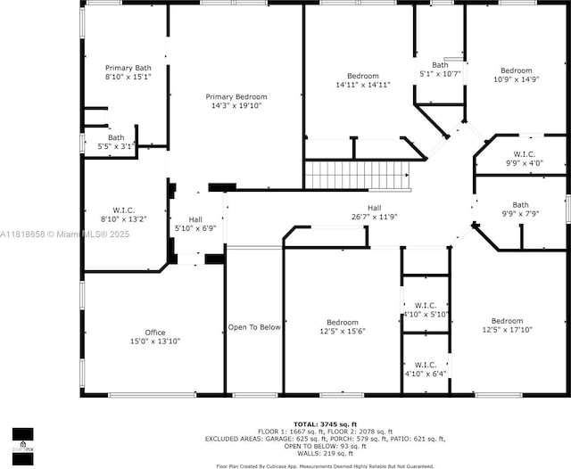 2509 Hunters Run Way, Weston, FL 33327 - view of room layout