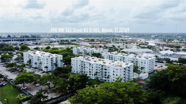 498 NW 165th St Rd Unit D-405, Miami, FL 33169 - bird's eye view