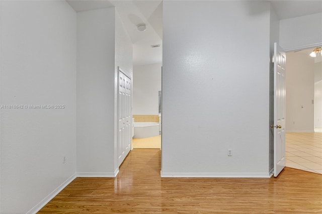 13148 SW 23rd St, Miramar, FL 33027 - hall with light wood-style floors