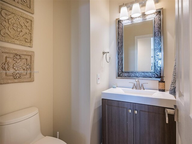 643 Lake Blvd, Weston, FL 33326 - bathroom with toilet and vanity