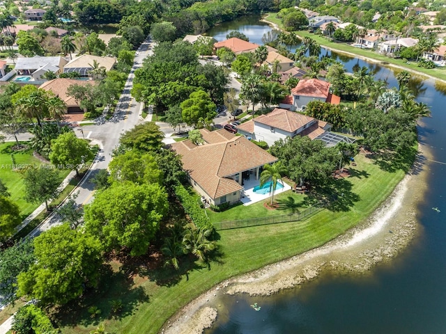 643 Lake Blvd, Weston, FL 33326 - aerial perspective of suburban area featuring a nearby body of water