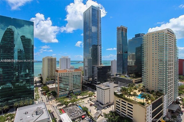 1300 S Miami Ave Unit 2305, Miami, FL 33130 - city view with a large body of water