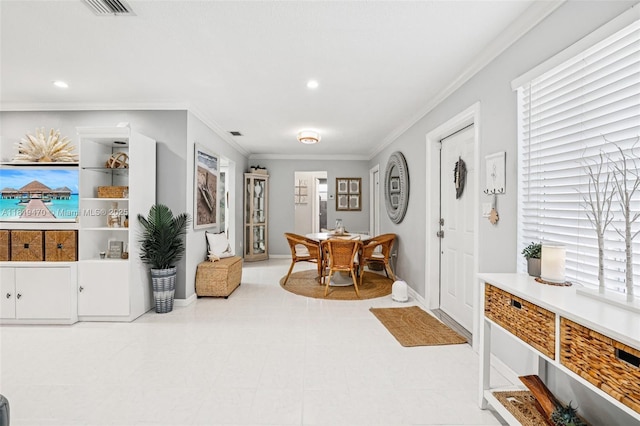 2375 NW 81st Ave, Sunrise, FL 33322 - entryway with crown molding and recessed lighting