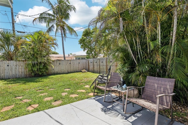 2375 NW 81st Ave, Sunrise, FL 33322 - fenced backyard with a patio area
