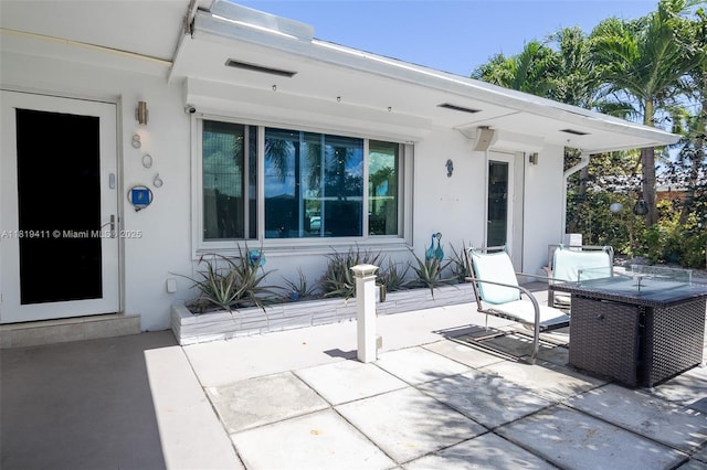 806 Argonaut Is, Dania Beach, FL 33004 - view of patio with outdoor dining area