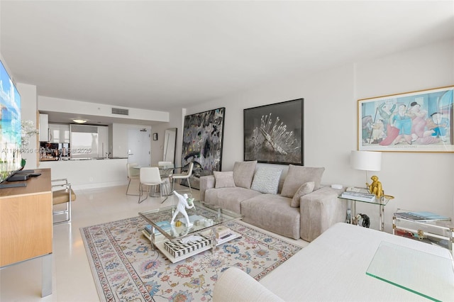 6801 Collins Ave Unit 1401, Door Number Miami Beach, FL 33141 - view of tiled living room