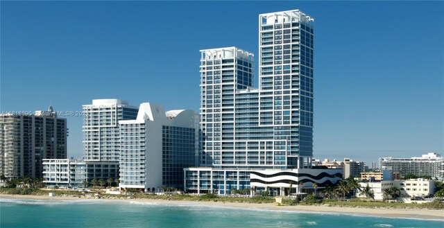 6801 Collins Ave Unit 1401, Door Number Miami Beach, FL 33141 - view of city featuring expansive coastline