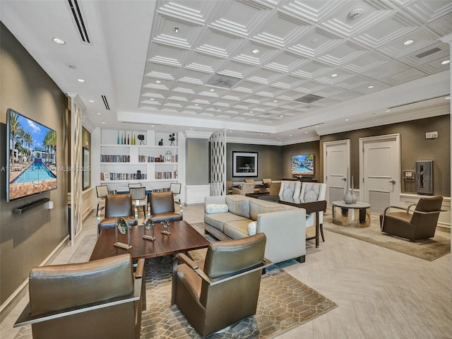 3201 NE 183rd St Unit 1702, Aventura, FL 33160 - community lobby with recessed lighting
