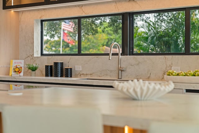 2033 NE 22nd St, Wilton Manors, FL 33305 - kitchen view of light countertops