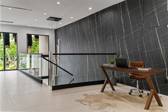2033 NE 22nd St, Wilton Manors, FL 33305 - office area featuring recessed lighting