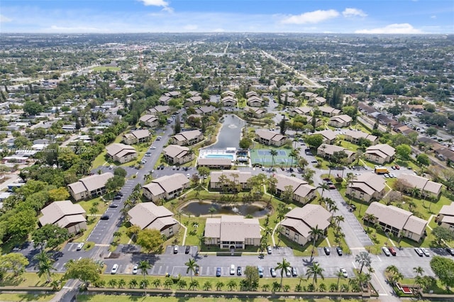 311 Pine Ridge Cir Unit C-2, Green Acres, FL 33463 - aerial overview of property's location with nearby suburban area and a nearby body of water