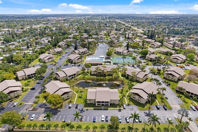 311 Pine Ridge Cir Unit C-2, Green Acres, FL 33463 - aerial overview of property's location featuring a large body of water and nearby suburban area