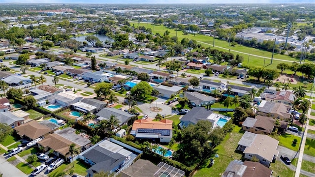 740 NW 97th Ter, Pembroke Pines, FL 33024 - aerial overview of property's location featuring nearby suburban area