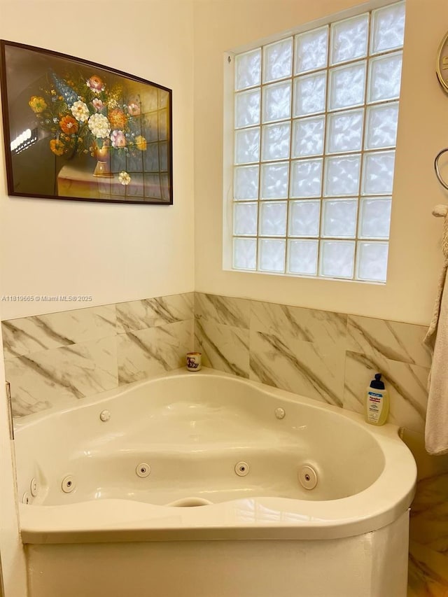 1120 Papaya St, Hollywood, FL 33019 - full bathroom with a jetted tub