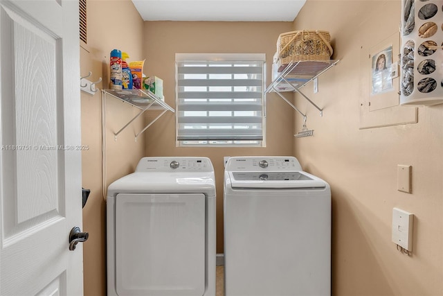 14621 Balgowan Rd Unit 206-3, Miami Lakes, FL 33016 - laundry room featuring separate washer and dryer
