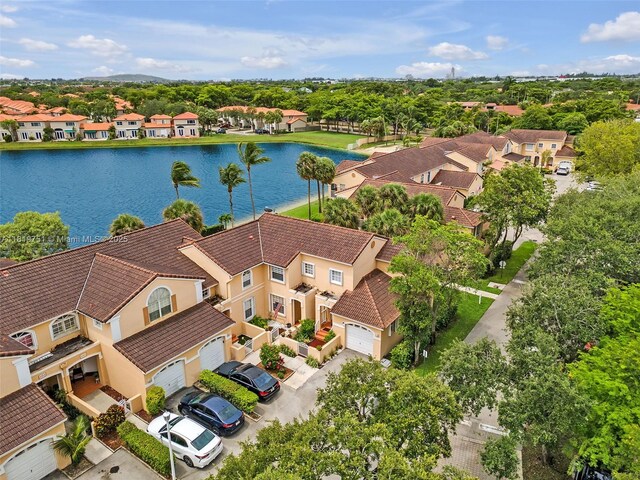 14621 Balgowan Rd Unit 206-3, Miami Lakes, FL 33016 - aerial view of residential area with a nearby body of water