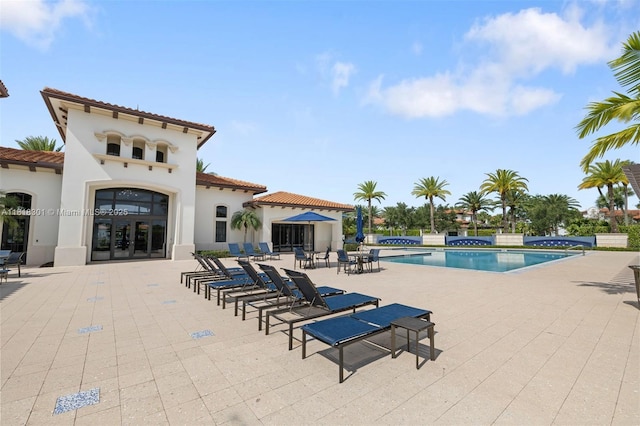 11530 SW 13th Ct, Pembroke Pines, FL 33025 - swimming pool featuring a patio area