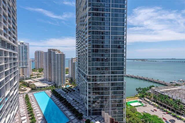 495 Brickell Ave Unit 3604, Miami, FL 33131 - city view featuring a nearby body of water
