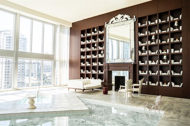 495 Brickell Ave Unit 3604, Miami, FL 33131 - wine area with plenty of natural light