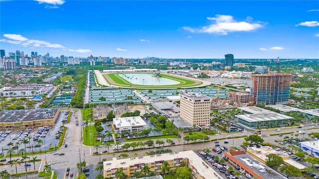 1333 E Hallandale Beach Blvd Unit 421, Hallandale Beach, FL 33009 - drone / aerial view of city skyline