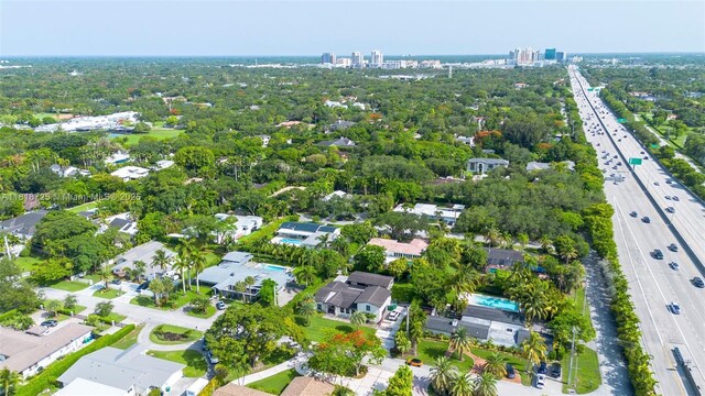 7570 SW 60th St, Miami, FL 33143 - aerial view of property's location featuring a main thoroughfare
