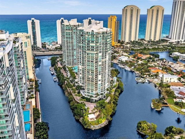 16500 Collins Ave Unit Th-10, Sunny Isles Beach, FL 33160 - view of urban area with a large body of water