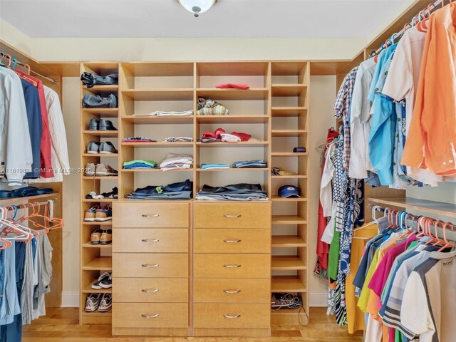 16500 Collins Ave Unit Th-10, Sunny Isles Beach, FL 33160 - spacious closet featuring light wood finished floors