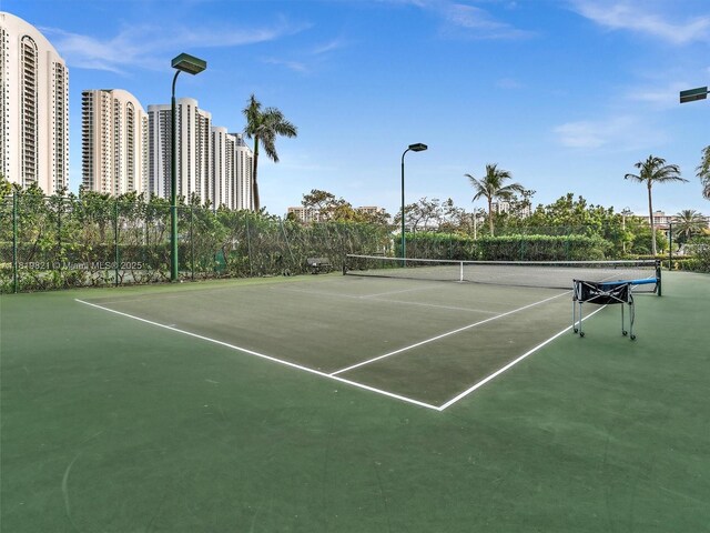16500 Collins Ave Unit Th-10, Sunny Isles Beach, FL 33160 - view of tennis court