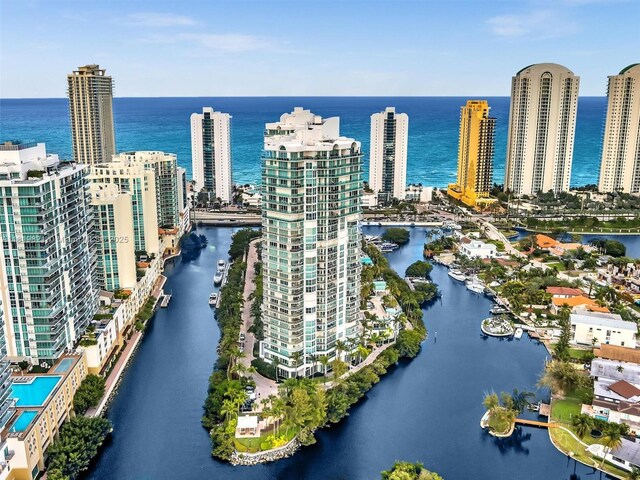 16500 Collins Ave Unit Th-10, Sunny Isles Beach, FL 33160 - view of urban area with a nearby body of water