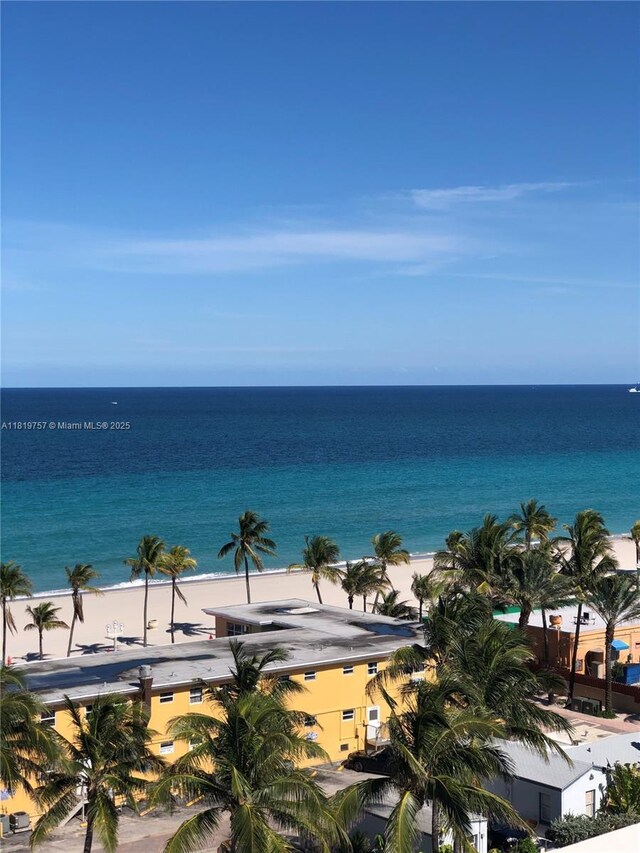 777 N Ocean Dr Unit N207, Hollywood, FL 33019 - dining room with baseboards, wood finished floors, floor to ceiling windows, and recessed lighting