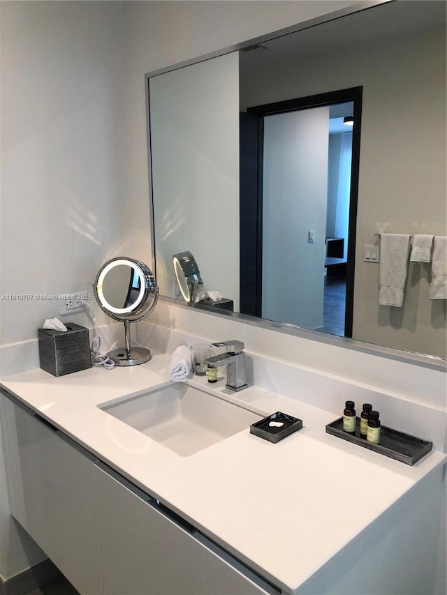 777 N Ocean Dr Unit N207, Hollywood, FL 33019 - bathroom with vanity