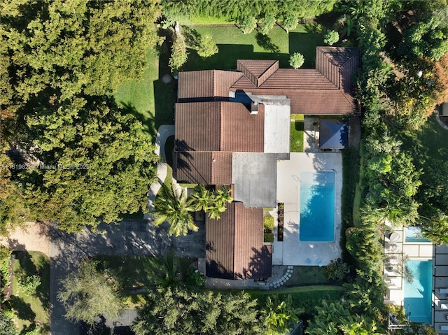 1270 Mariola Ct, Coral Gables, FL 33134 - view of subject property featuring a pool area