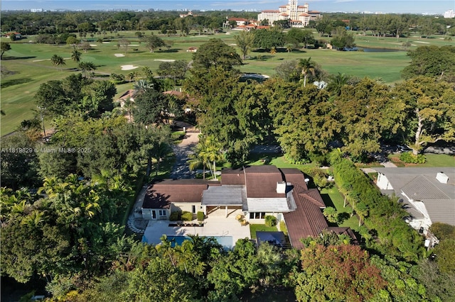 1270 Mariola Ct, Coral Gables, FL 33134 - view of property location with a local golf course and a tree filled landscape