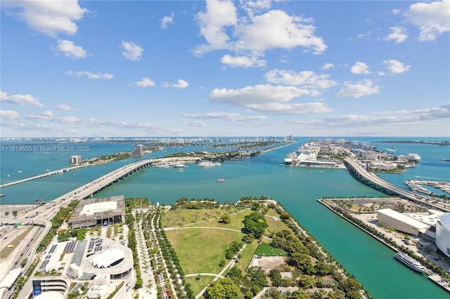 1000 Biscayne Blvd Unit 4401, Miami, FL 33132 - bird's eye view of a nearby body of water and a notable bridge