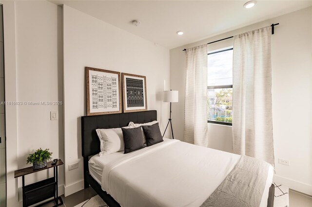 3645 SW 3rd St, Miami, FL 33135 - bedroom featuring baseboards and recessed lighting