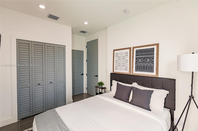 3645 SW 3rd St, Miami, FL 33135 - bedroom with a closet and recessed lighting