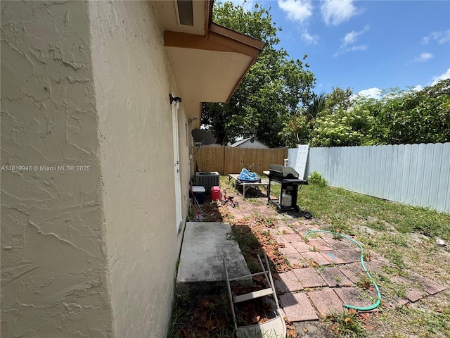 2510 SW 62nd Ave, Miramar, FL 33023 - fenced backyard with central air condition unit