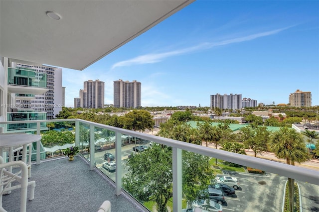 3233 NE 34th St Unit 611, Fort Lauderdale, FL 33308 - balcony with a view of city