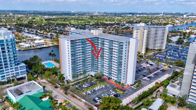 3233 NE 34th St Unit 611, Fort Lauderdale, FL 33308 - view of urban area featuring a large body of water